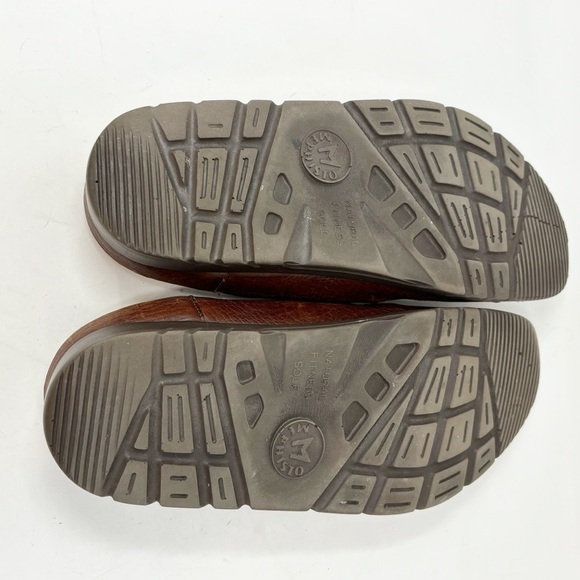 MEPHISTO Men’s Brown ZONDER Desert Buffalo Comfort Sandal Cork Footbed Size 12.5 - Picture 11 of 13